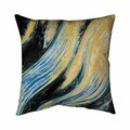 Begin Home Decor 20 x 20 in. Wavy Wave-Double Sided Print Indoor Pillow 5541-2020-AB42-1